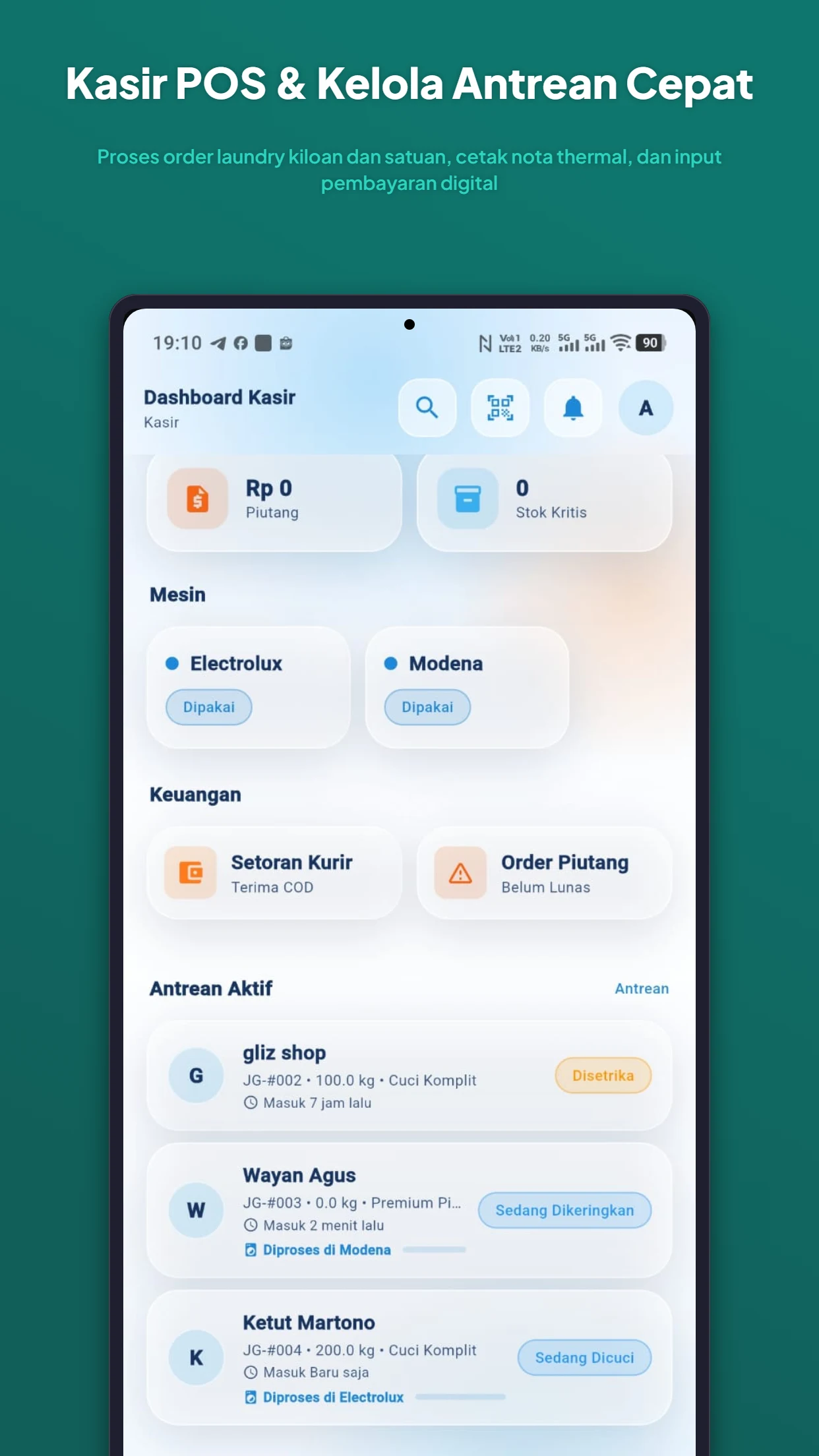Laundry Pintar - Kasir Laundry screenshot