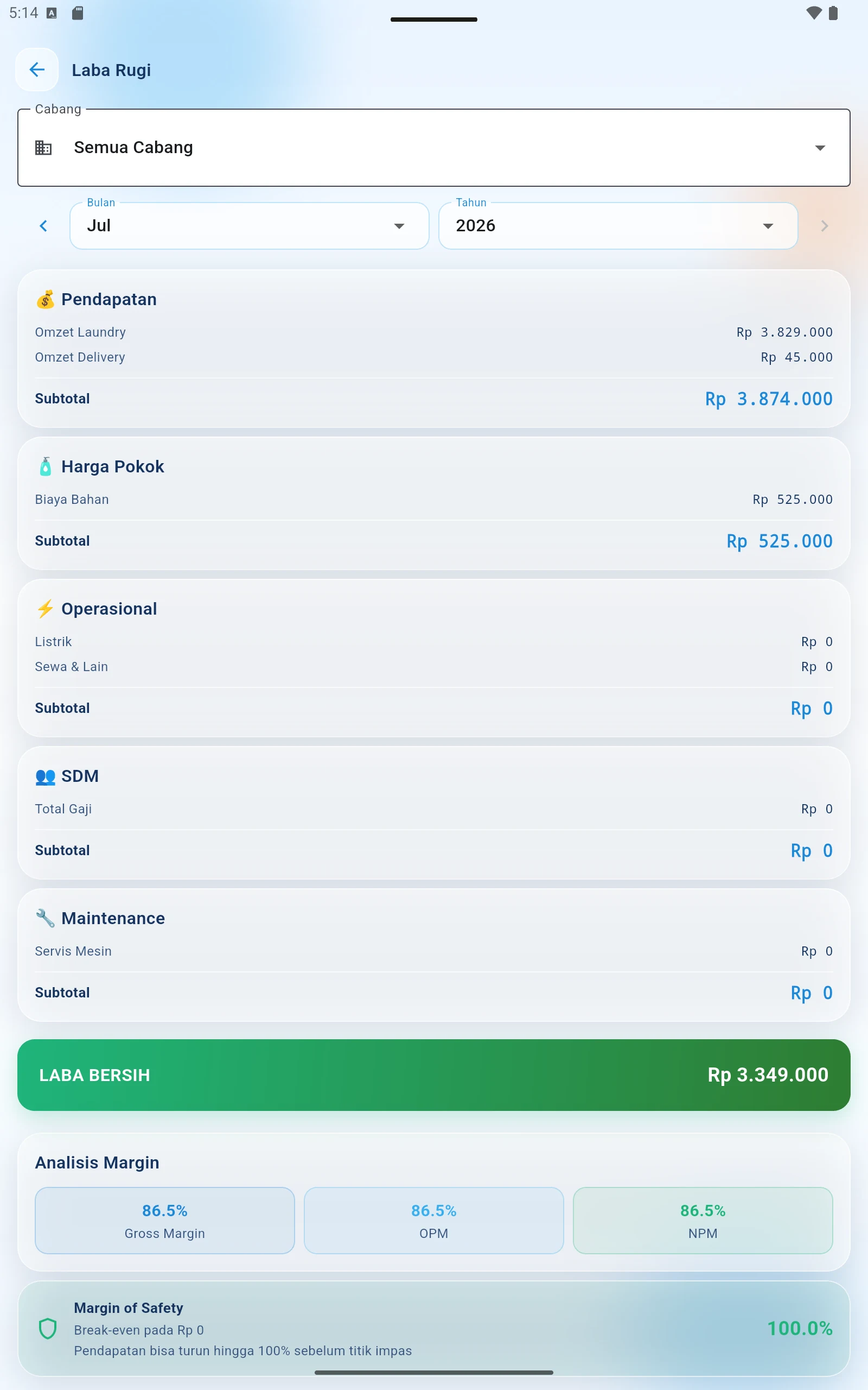 Laundry Pintar - Kasir Laundry screenshot