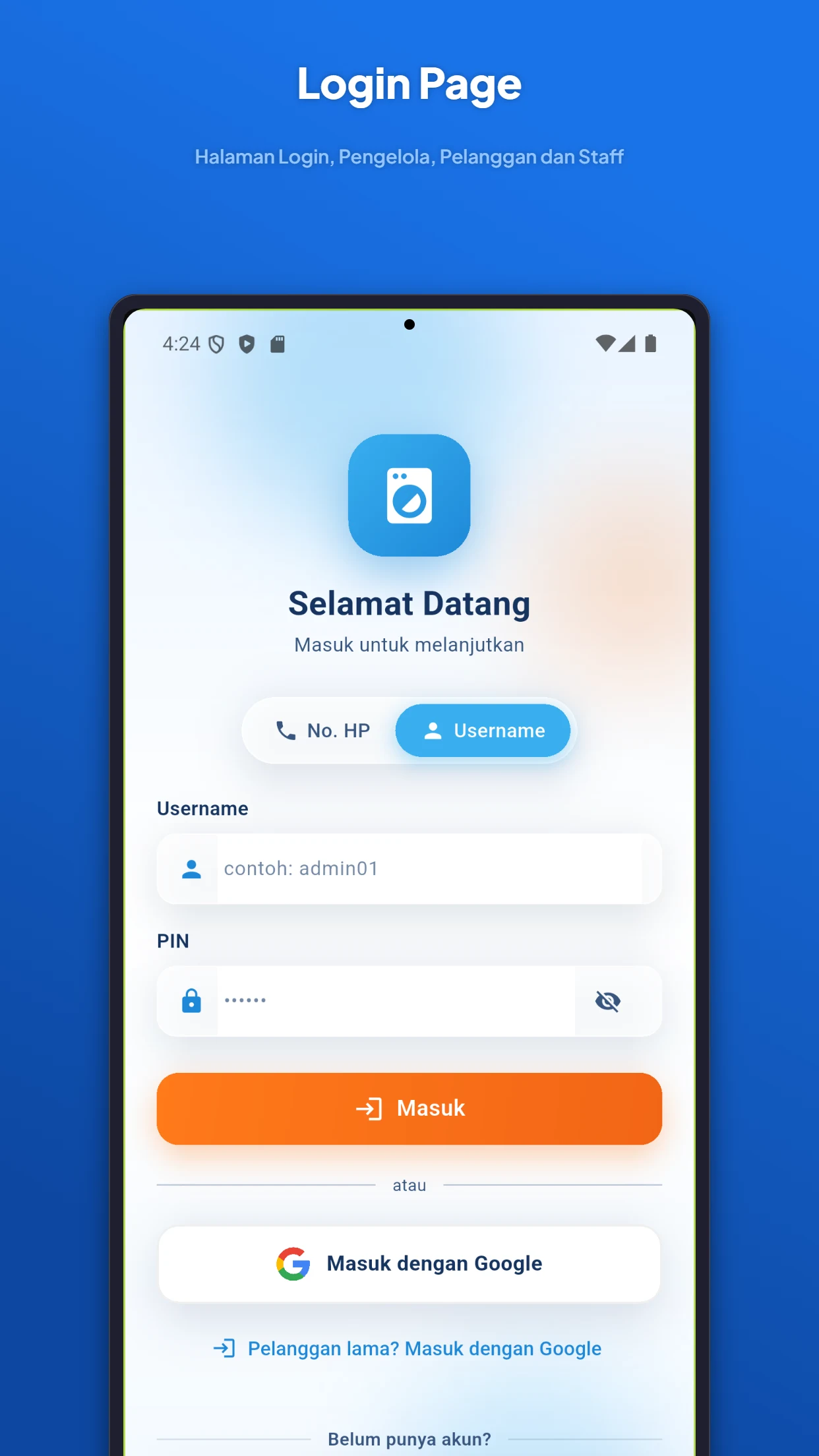 Laundry Pintar - Kasir Laundry screenshot
